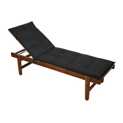 Coussin De Bain De Soleil 60x190x4  Noir DECORATIE