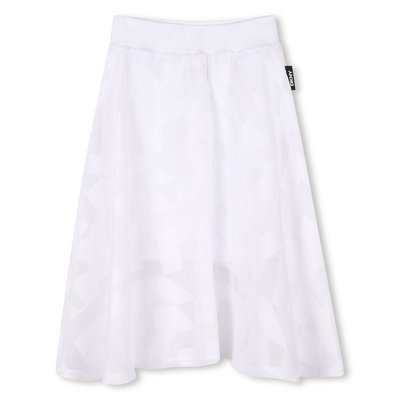 Jupe de cérémonie à motifs DKNY