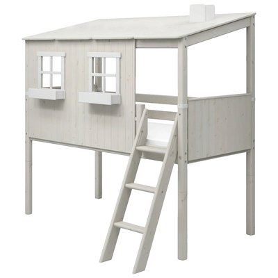 Lit simple en pin massif FLEXA