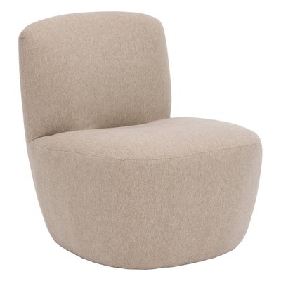 Fauteuil forme organique en tissu LEONE ATMOSPHERA