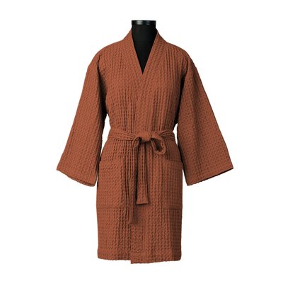 Peignoir kimono coton gaufré DARIA FEBRONIE