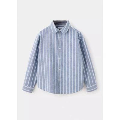 Chemise 100 % coton rayures MANGO KIDS