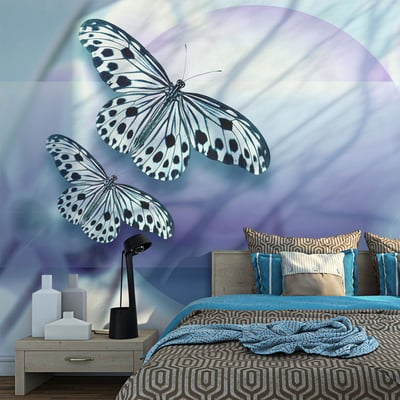 Papier peint intissé panoramique Animaux Planet of butterflies EDEN