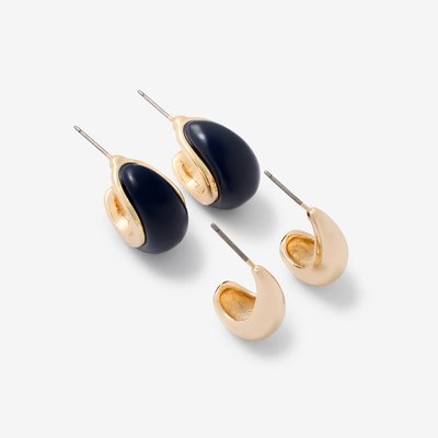CHANEL Paire De Boucles D'oreilles Clips En Métal Doré à Motif De Trefles Sigles Signee Tres Bon Eta