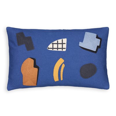 Housse de coussin rectangulaire en coton, Walter LA REDOUTE INTERIEURS