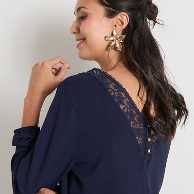 Chemisier blouse tunique femme GRAIN DE MALICE La Redoute