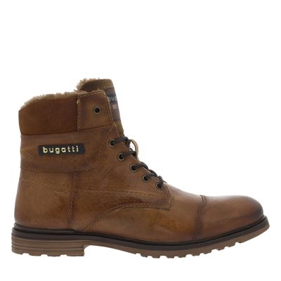 Bottines cuir talon plat BUGATTI