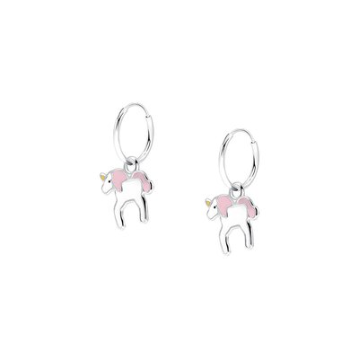 Boucles d'oreilles en argent 925 et laque CLEOR