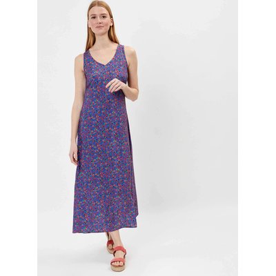 Robe longue imprimée dos lacet Ecovero ANITA PRINCESSE NOMADE