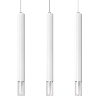 Suspension Acier Blanc G9 3 Wezyr EDEN