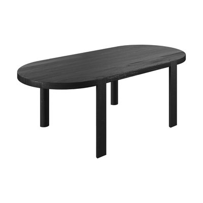 Table ovale 8 personnes en bois de teck recyclé 220 cm - PERO RENDEZ-VOUS DÉCO