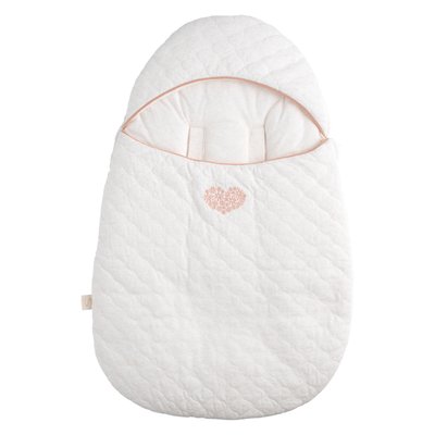 Nid d'ange bébé 5 attaches en coton matelassé SAUTHON