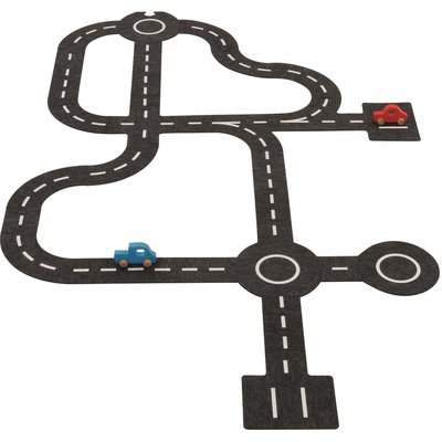 Circuit avec 2 voitures GOKI