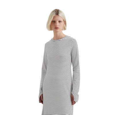 Robe en jersey évasée en jersey côtelé MARC O’POLO DENIM