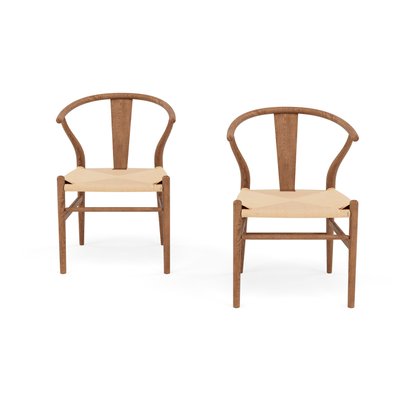 Lot de deux Chaises - BERGEN LISA DESIGN