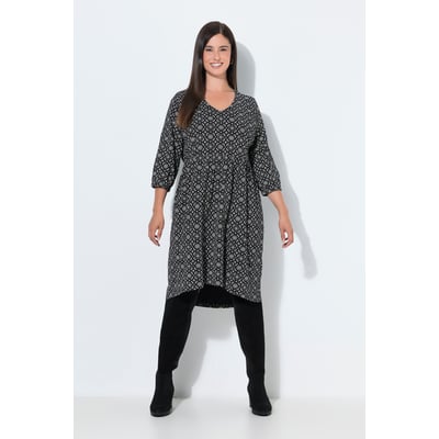 Robe avec imprimé, coupe évasée ULLA POPKEN