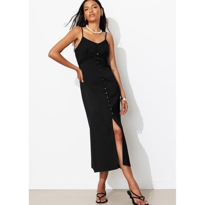 Robe longue à fines bretelles PROMOD
