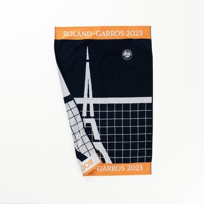 Serviette de toilette joueur•se coton bio RG2023 CARRE BLANC
