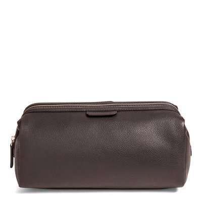 Trousse de toilette en cuir grainé CHARLES LE TANNEUR