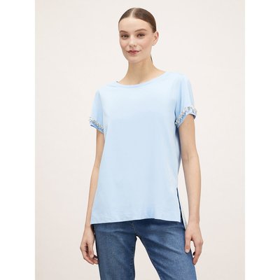 T-shirt à manches courtes avec des pierreries MOTIVI