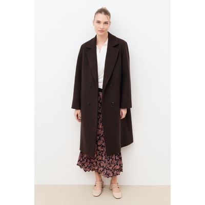 Manteau droit col tailleur GLUCAS CAROLL