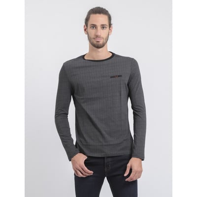 T-shirt Manches Longues Col Rond Pur Coton Jacou RITCHIE