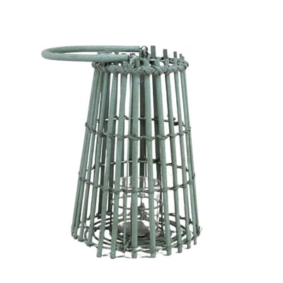 Lanterne en rotin conique 30cm ORNAMI