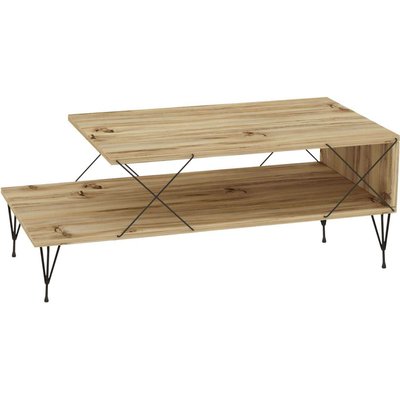 Table basse en aggloméré et métal Loire HANAH HOME