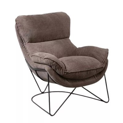 Fauteuil confortable en velours - EASY MATHI DESIGN