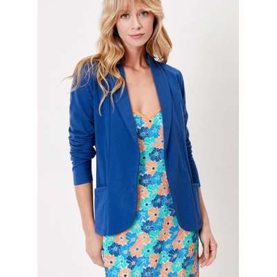 Veste souple unie maille bio CATLINE LA FIANCÉE