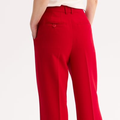 Pantalon loose, large, taille haute ANNE WEYBURN