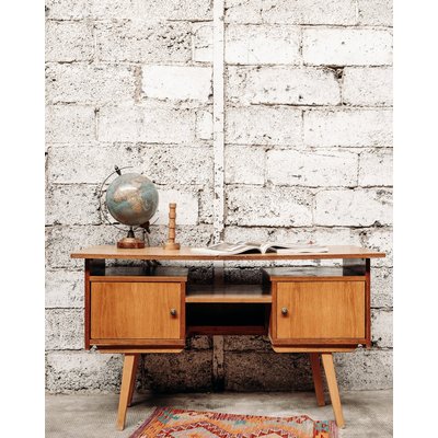 Bureau en bois Yvan N°15 - Bon état DEBONGOUT