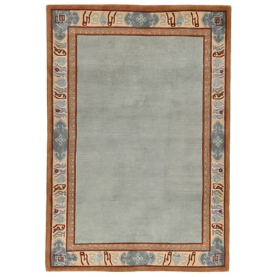 Tapis Gurkha Seta noué main laine et viscose THEKO