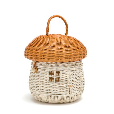 Cesto em forma de cogumelo, em rattan, Champino LA REDOUTE INTERIEURS