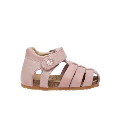 Sandales semi-fermée en cuir ALBY FALCOTTO