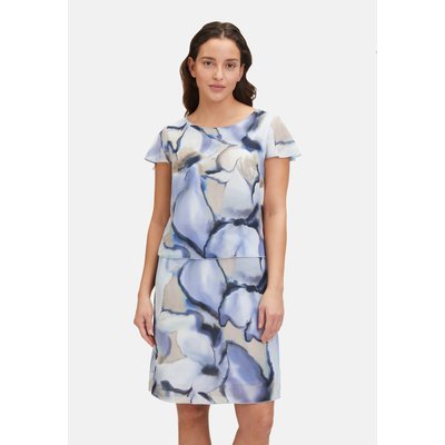Robe à volants manches courtes BETTY BARCLAY