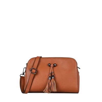 SAC BANDOULIERE Caviar cuir MILANO