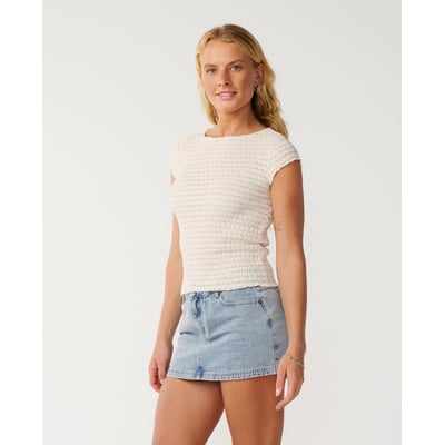 T-shirt texturé à manches courtes Bossa NOVA RIP CURL