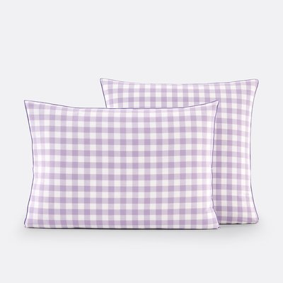 Taie d'oreiller coton, Veldi violet LA REDOUTE INTERIEURS