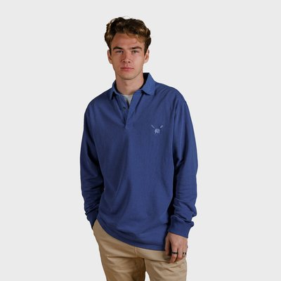 Polo manches longues en coton bio SAN RAFAEL TRENDSPLANT