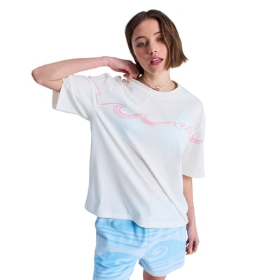 T-Shirt, manches courtes, col rond, . ROXY