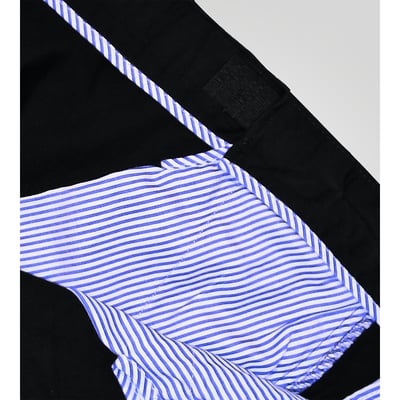 Pantalon uni extensible style chino grande taille BRUNO DUKE