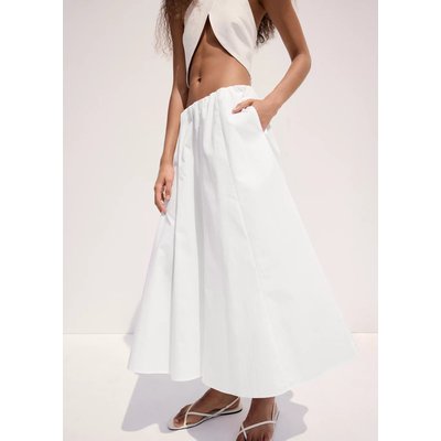 Jupe coton évasée MANGO