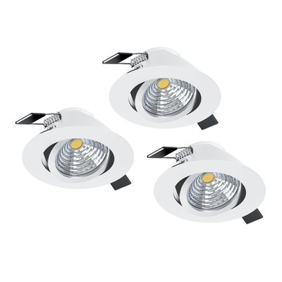 Spot à encastrer métal   SALICETO X3 led intégrée EGLO