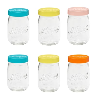 Bocal en verre avec couvercle 1L, LE PARFAIT LE PARFAIT