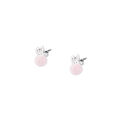 Puces en argent 925 et laque CLEOR