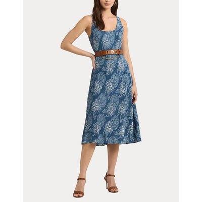 Vestido midi de cavas, ZAWATO LAUREN RALPH LAUREN
