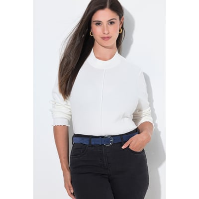 Ceinture aspect cuir suédé, boucle en métal ULLA POPKEN
