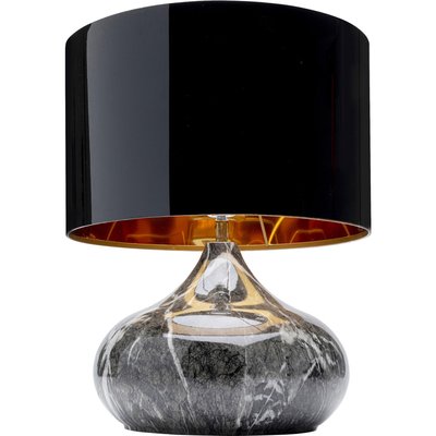 Lampe effet marbre 37cm, MAMO DELUXE KARE DESIGN
