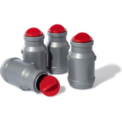 RollyMilk Lot de 4 pots à lait pour Tracteur à pédales ROLLY TOYS